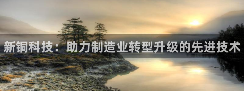天辰娱乐官方登录入口:新铜科技:助力制造业转型升级的先进技术