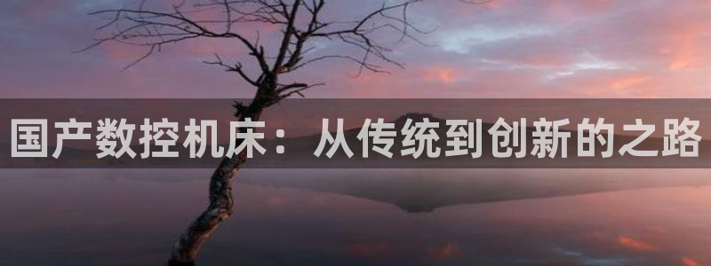 天辰平台娱乐:国产数控机床:从传统到创新的之路